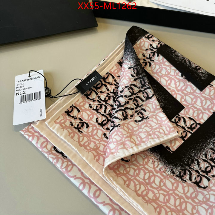 Scarf-Chanel fake cheap best online ID: ML1262 $: 55USD