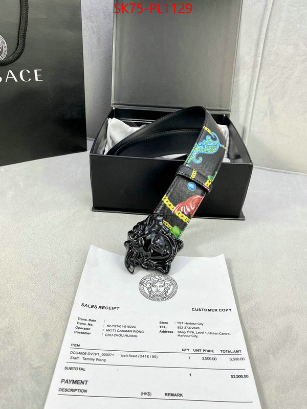 Belts-Versace top sale ID: PL1129 $: 75USD
