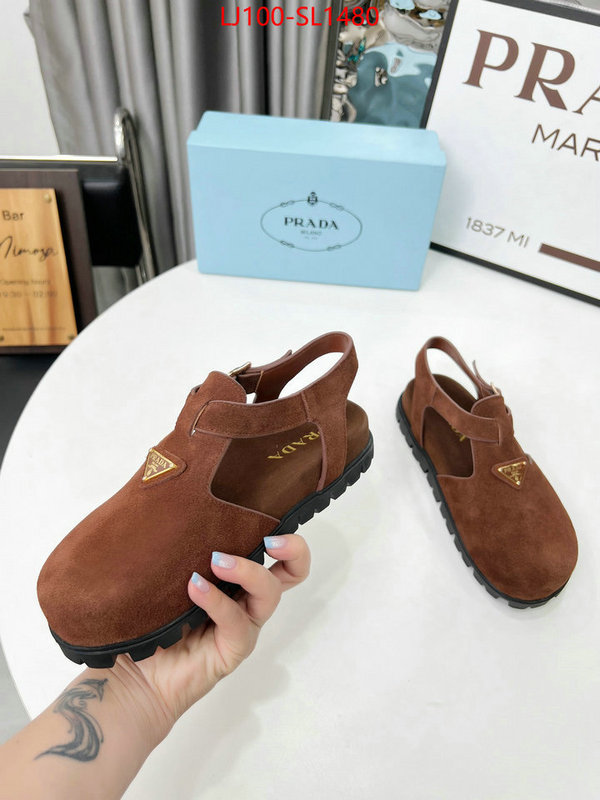 Women Shoes-Prada luxury fake ID: SL1480 $: 100USD