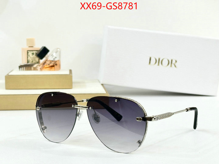Glasses-Dior where to buy the best replica ID: GS8781 $: 69USD