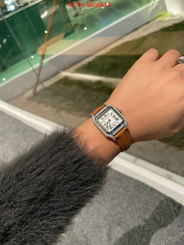 Watch(4A)-Cartier replica shop ID: WG6614 $: 119USD