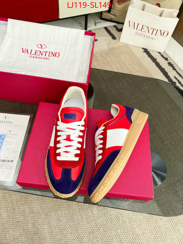 Men Shoes-Valentino high quality replica designer ID: SL1491 $: 129USD