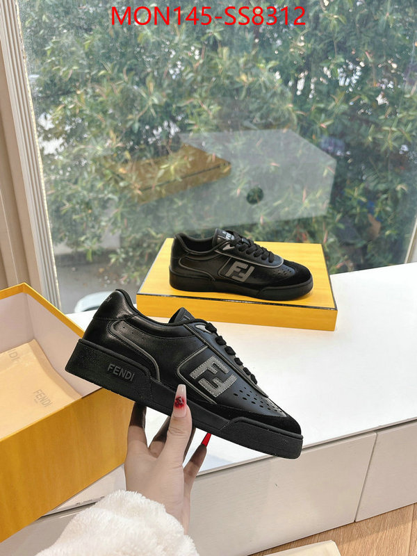 Women Shoes-Fendi shop cheap high quality 1:1 replica ID: SS8312 $: 145USD