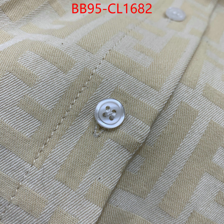 Clothing-Fendi high quality customize ID: CL1682 $: 95USD
