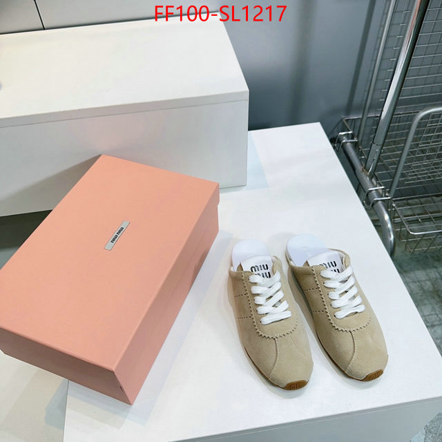 Women Shoes-Miu Miu designer 1:1 replica ID: SL1217 $: 100USD