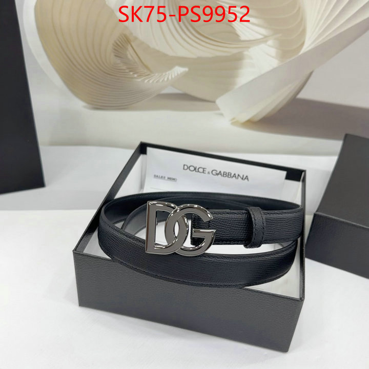 Belts-DG replcia cheap ID: PS9952 $: 75USD