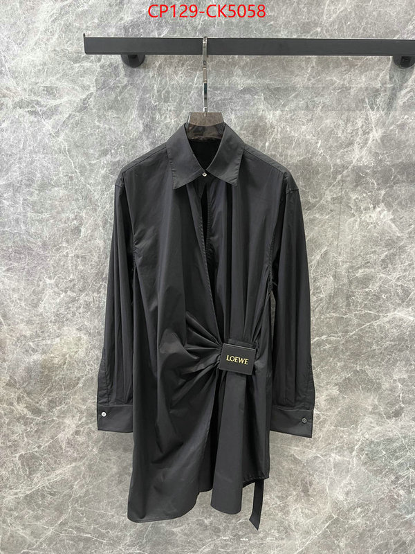 Clothing-Loewe replica aaaaa+ designer ID: CK5058 $: 129USD
