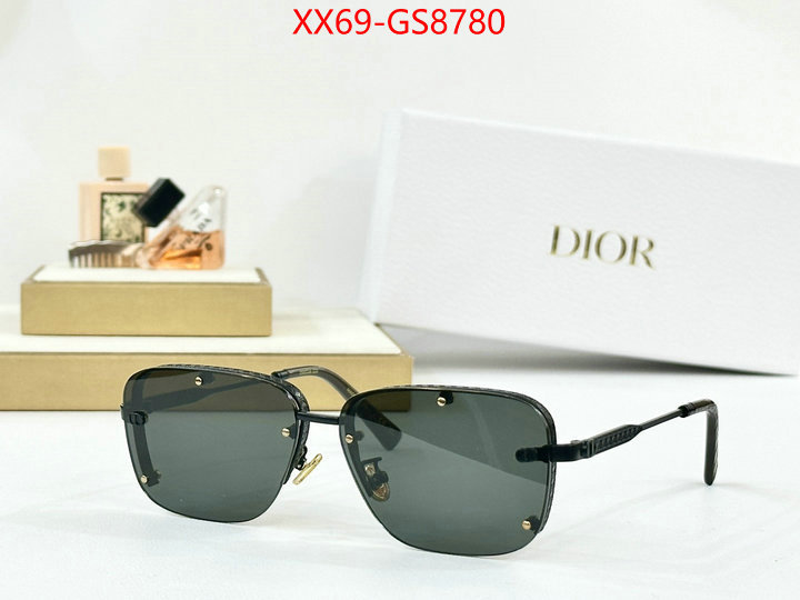 Glasses-Dior customize the best replica ID: GS8780 $: 69USD