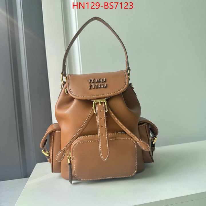 Miu Miu Bags(4A)-Backpack- aaaaa ID: BS7123