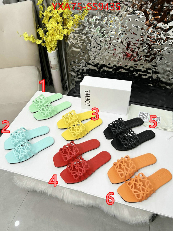 Women Shoes-Loewe high quality replica ID: SS9435 $: 75USD