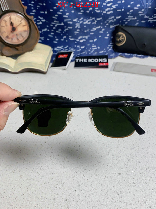 Glasses-RayBan best fake ID: GL2038 $: 45USD