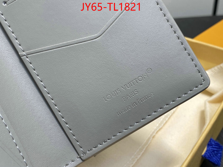 LV Bags(TOP)-Wallet fashion replica ID: TL1821 $: 65USD,
