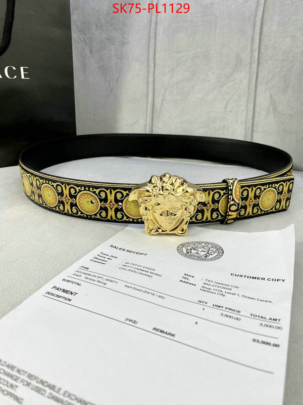 Belts-Versace top sale ID: PL1129 $: 75USD