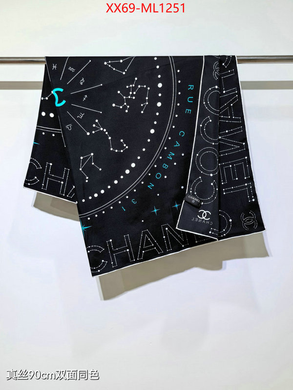 Scarf-Chanel shop now ID: ML1251 $: 69USD