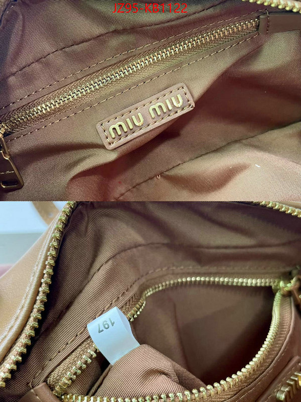 Miu Miu Bags(4A)-Handbag- 2024 replica wholesale cheap sales online ID: KB1122 $: 95USD,