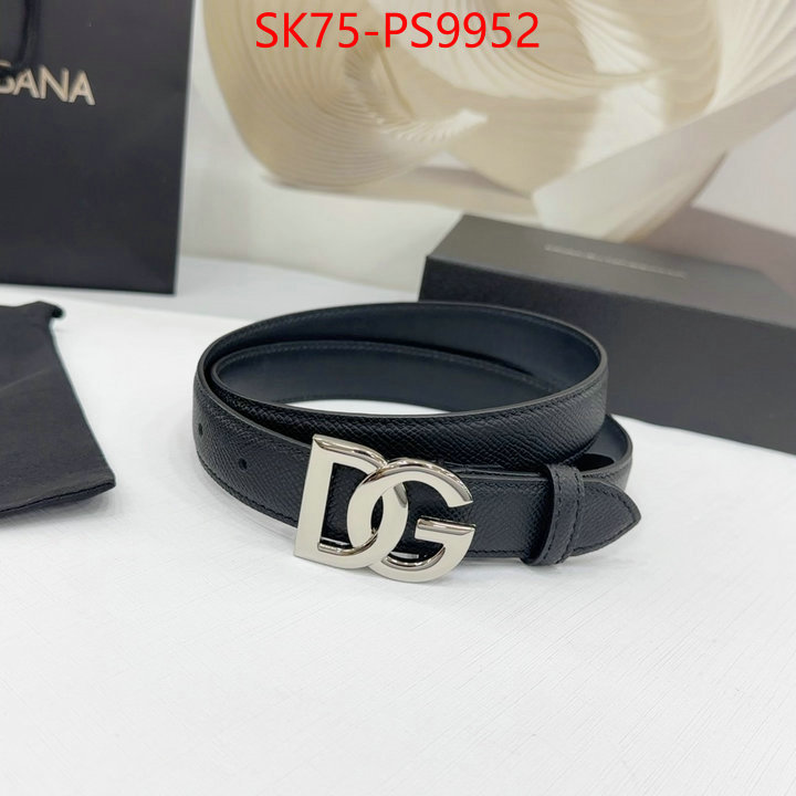 Belts-DG replcia cheap ID: PS9952 $: 75USD