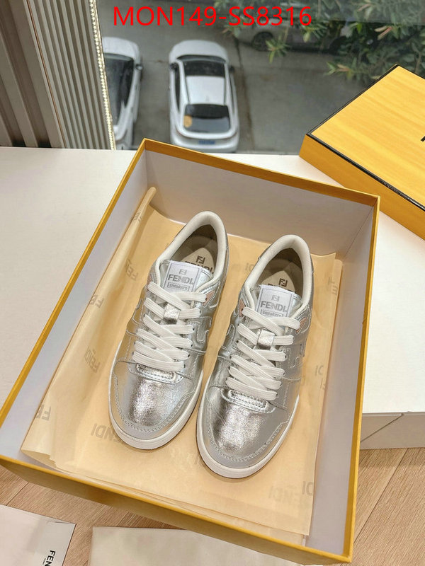 Men Shoes-Fendi perfect quality designer replica ID: SS8316 $: 149USD