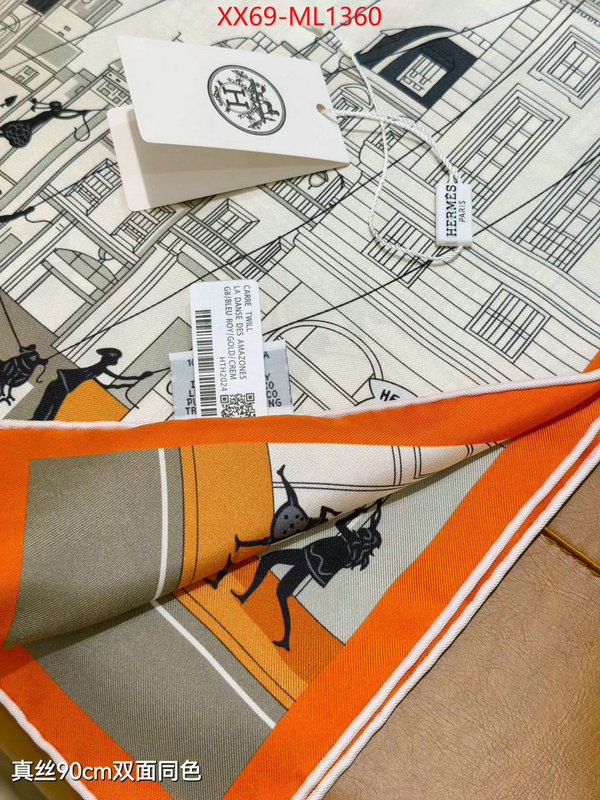 Scarf-Hermes online from china designer ID: ML1360 $: 69USD