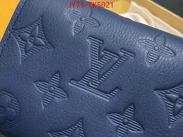 LV Bags(TOP)-Wallet practical and versatile replica designer ID: TK5021 $:75USD,