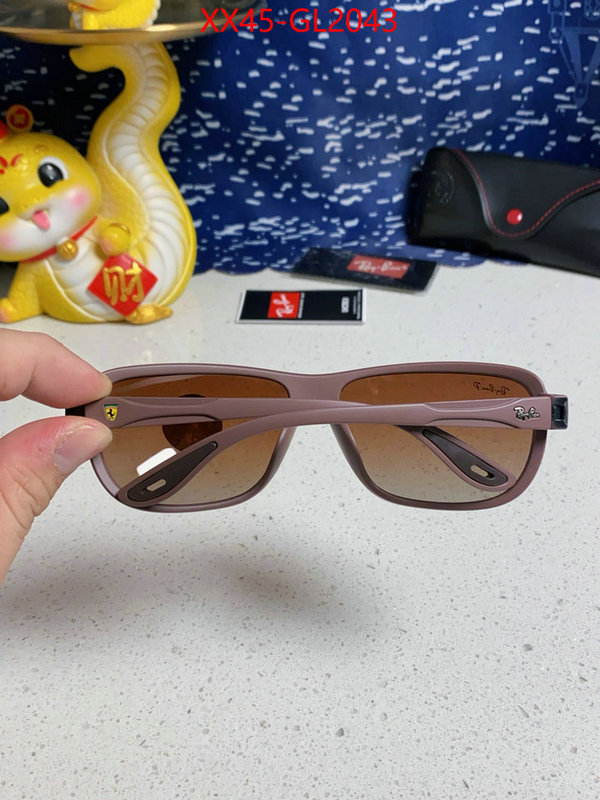 Glasses-RayBan top designer replica ID: GL2043 $: 45USD