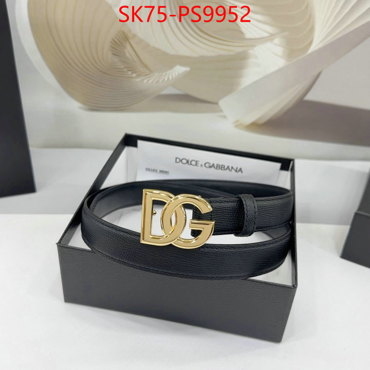 Belts-DG replcia cheap ID: PS9952 $: 75USD