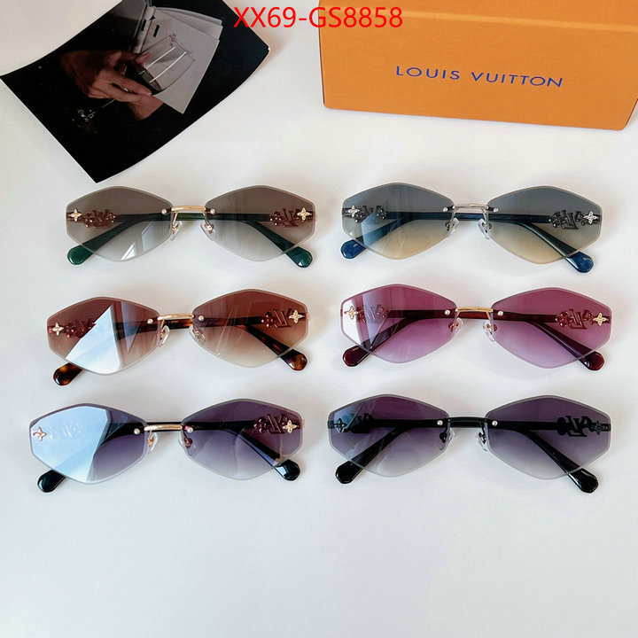 Glasses-LV fake designer ID: GS8858 $: 69USD