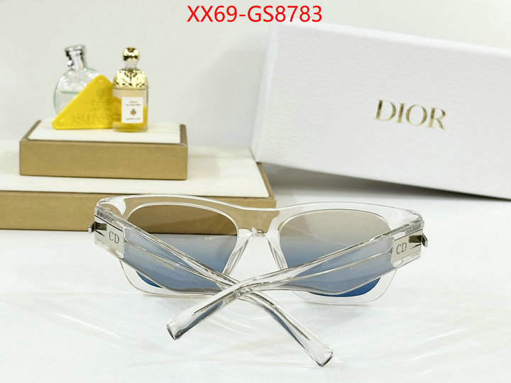 Glasses-Dior buy replica ID: GS8783 $: 69USD
