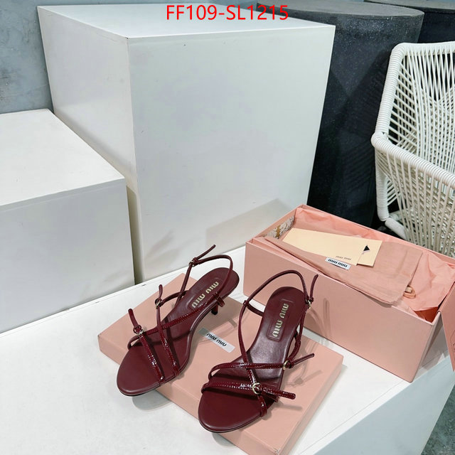 Women Shoes-Miu Miu top quality replica ID: SL1215 $: 109USD