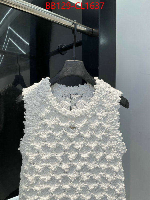 Clothing-Chanel best replica 1:1 ID: CL1637 $: 129USD