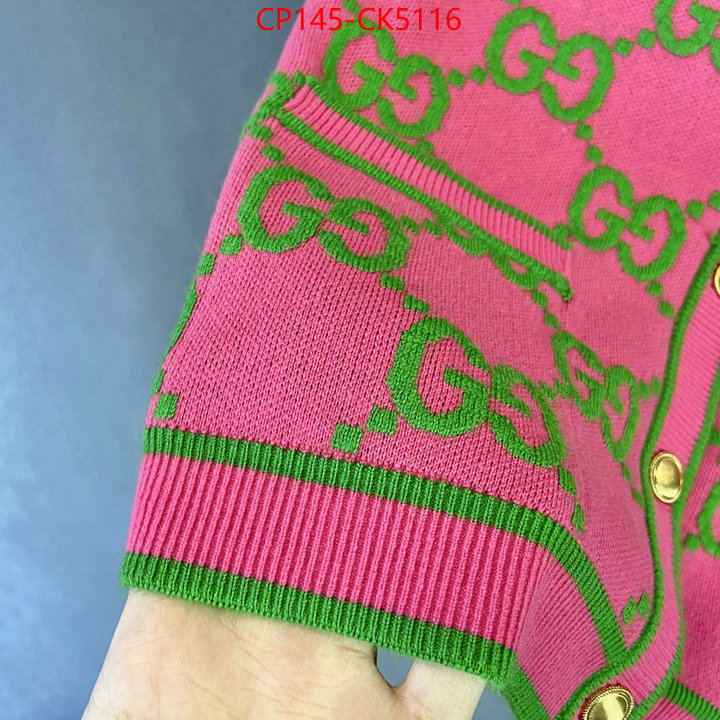 Clothing-Gucci best wholesale replica ID: CK5116 $: 145USD