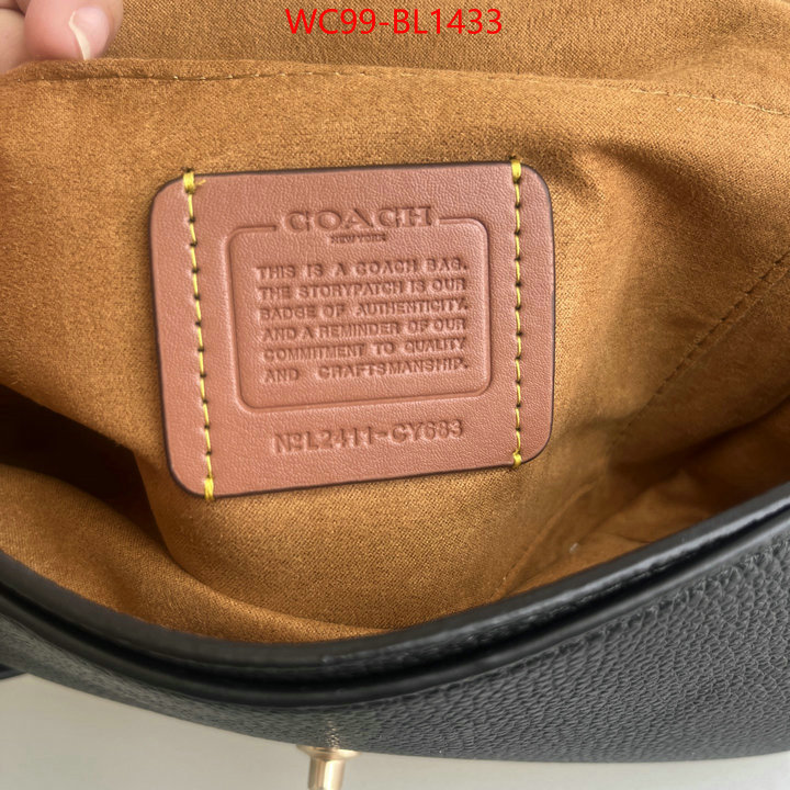 Coach Bags(4A)-Crossbody- high quality replica ID: BL1433 $: 99USD,