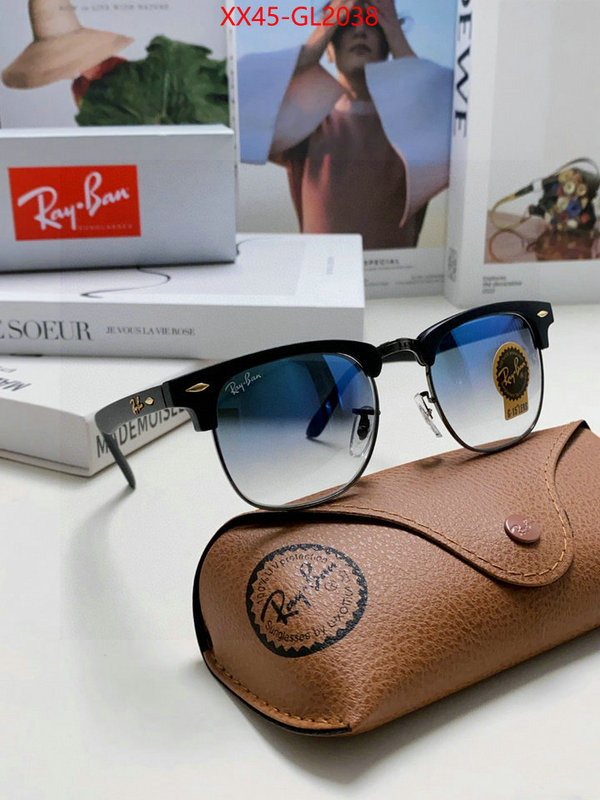 Glasses-RayBan best fake ID: GL2038 $: 45USD