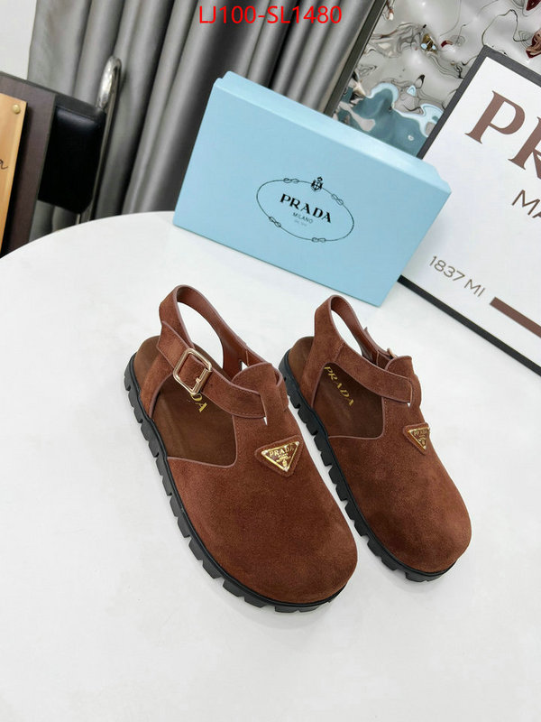Women Shoes-Prada luxury fake ID: SL1480 $: 100USD