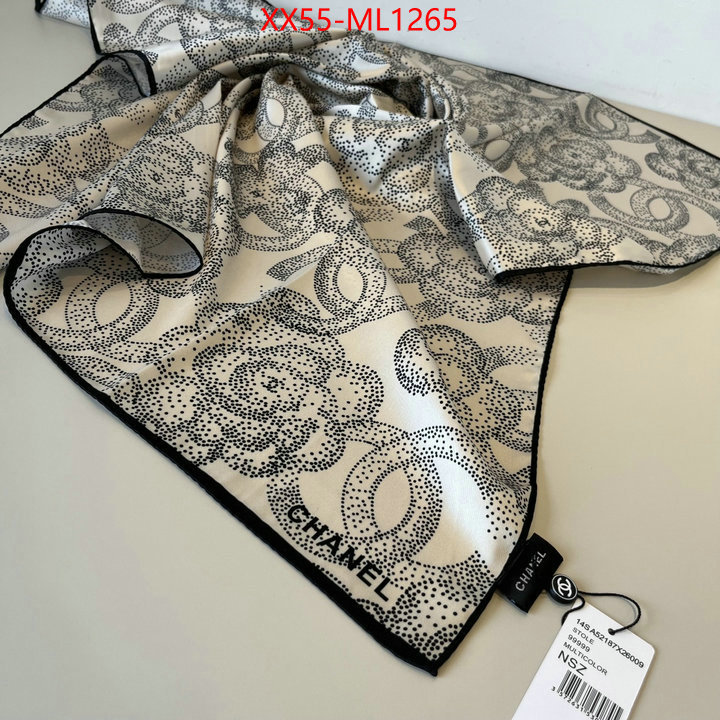 Scarf-Chanel wholesale designer shop ID: ML1265 $: 55USD