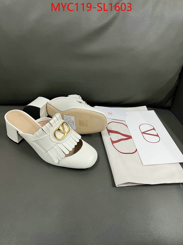 Women Shoes-Valentino replica aaaaa designer ID: SL1603 $: 119USD