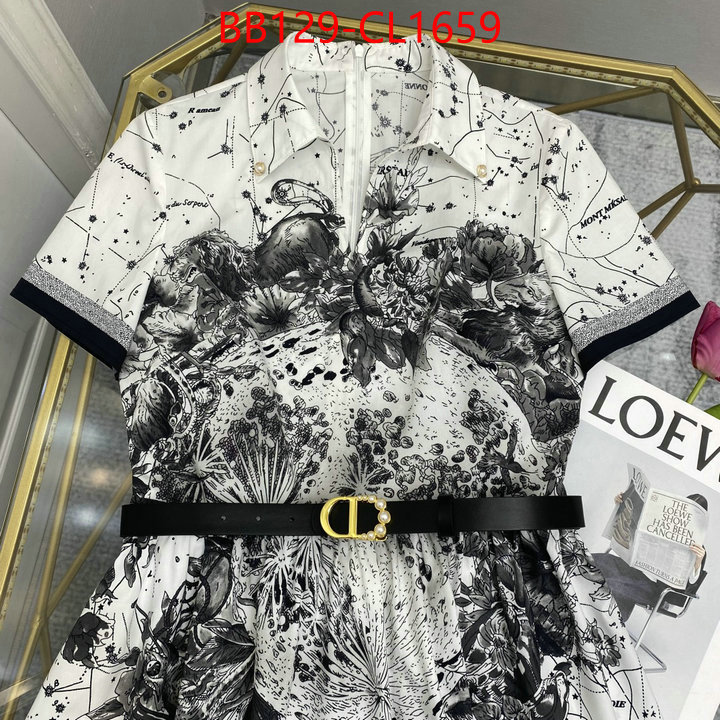 Clothing-Dior aaaaa+ quality replica ID: CL1659 $: 129USD