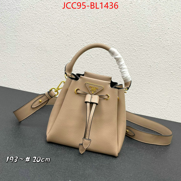 Prada Bags(TOP)-bucket bag designer fake ID: BL1436 $: 95USD,