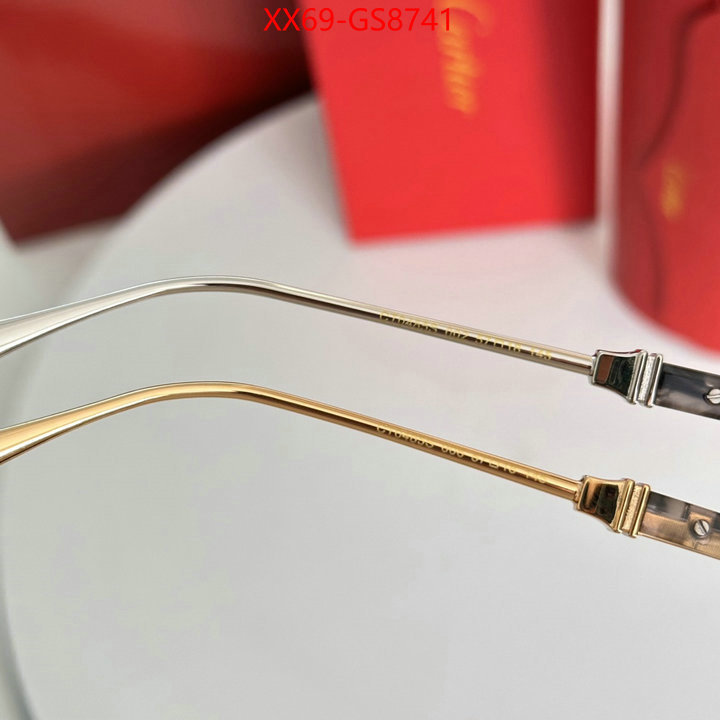 Glasses-Cartier how to buy replica shop ID: GS8741 $: 69USD