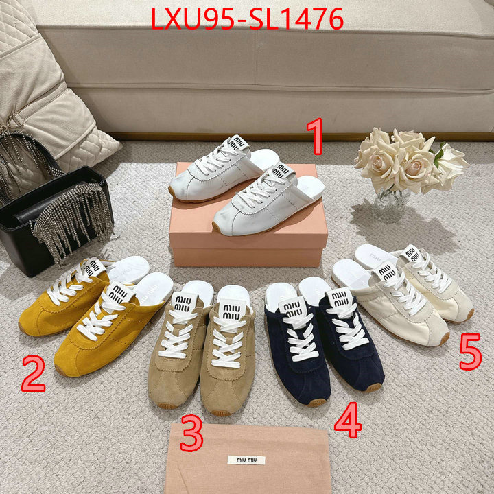 Women Shoes-Miu Miu 2024 aaaaa replica customize ID: SL1476 $: 95USD