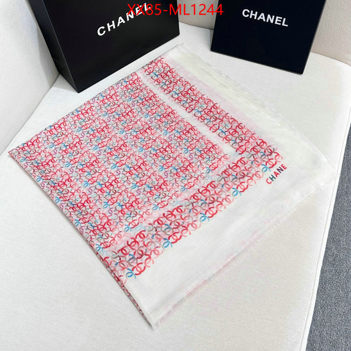 Scarf-Chanel top brands like ID: ML1244 $: 85USD
