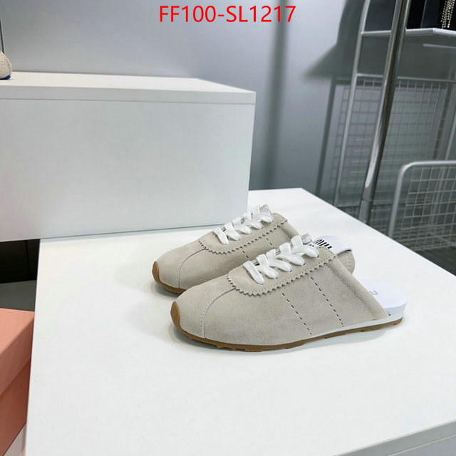 Women Shoes-Miu Miu designer 1:1 replica ID: SL1217 $: 100USD