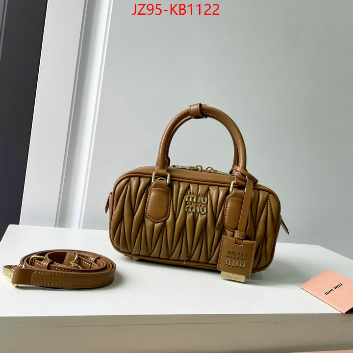 Miu Miu Bags(4A)-Handbag- 2024 replica wholesale cheap sales online ID: KB1122 $: 95USD,