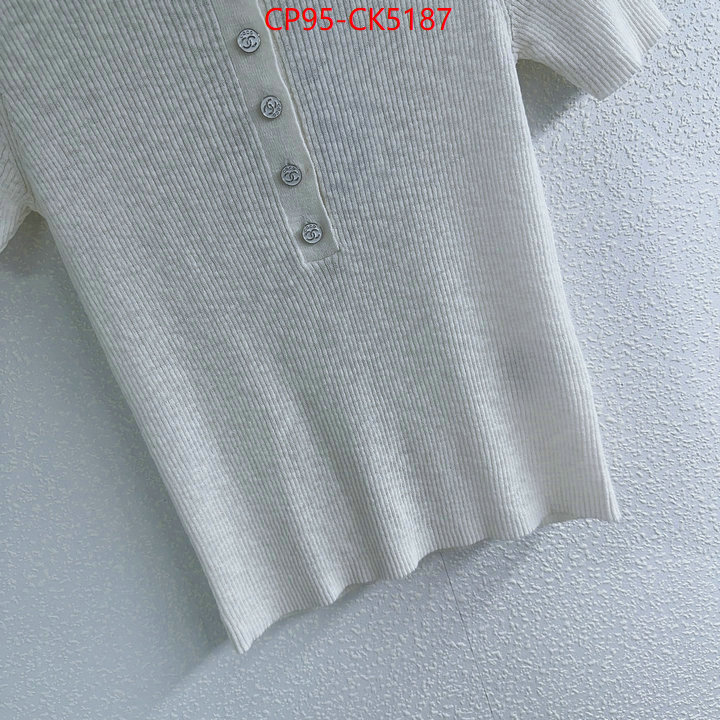 Clothing-Chanel high quality aaaaa replica ID: CK5187 $: 95USD