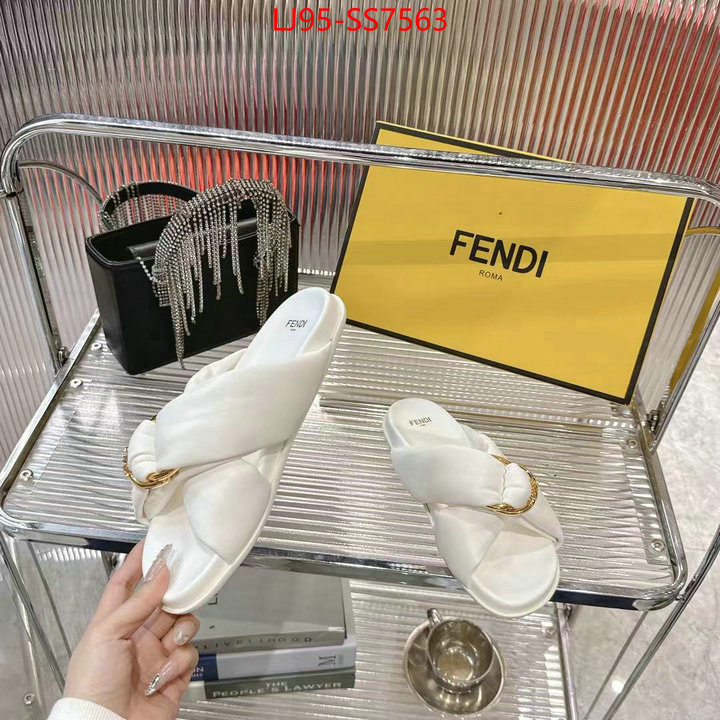 Women Shoes-Fendi best quality replica ID: SS7563 $: 95USD