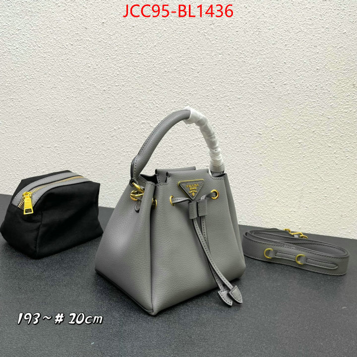 Prada Bags(TOP)-bucket bag designer fake ID: BL1436 $: 95USD,