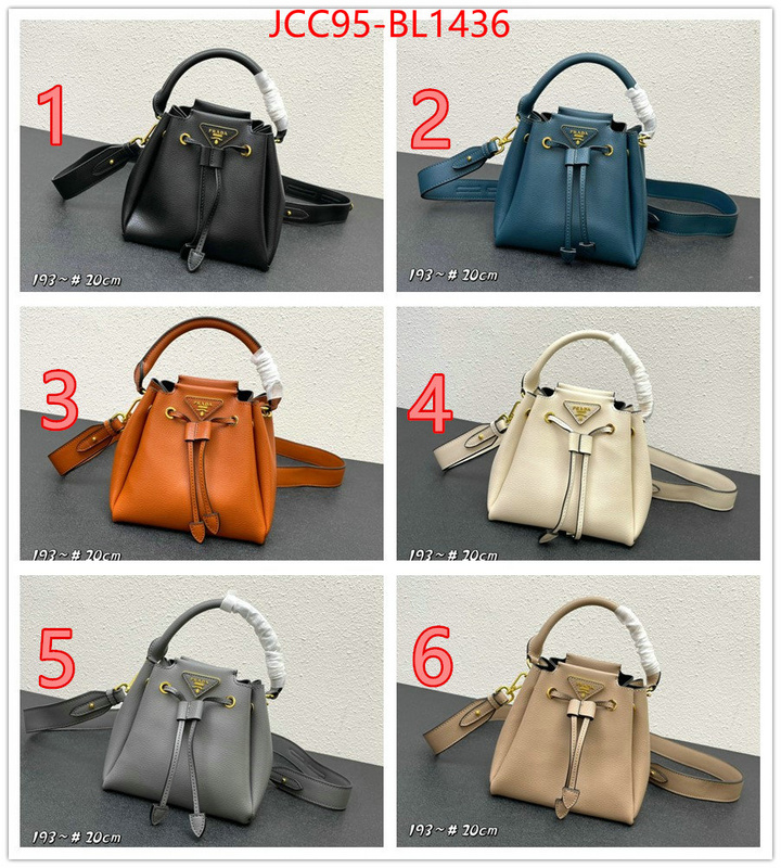 Prada Bags(TOP)-bucket bag designer fake ID: BL1436 $: 95USD,