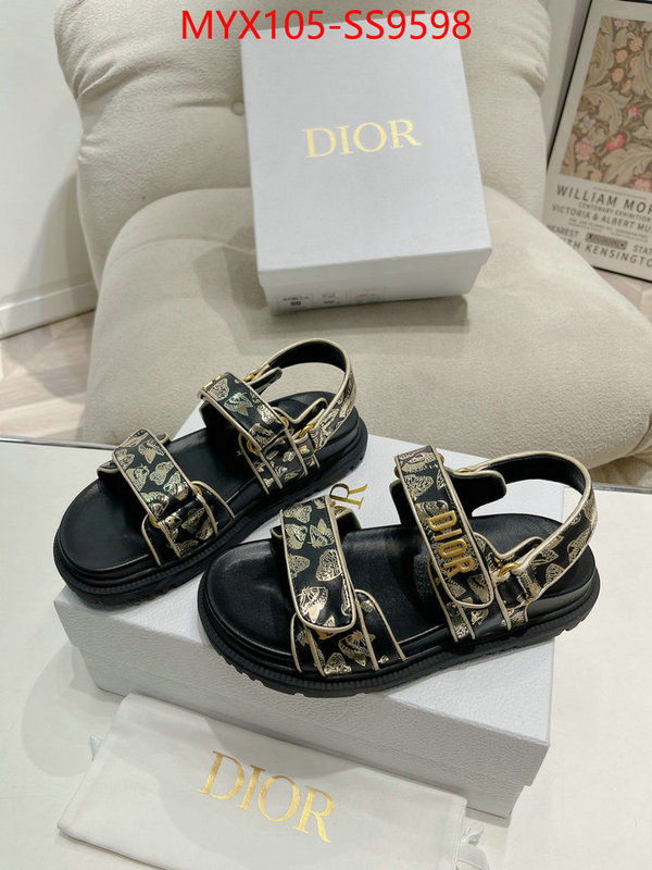 Women Shoes-Dior top designer replica ID: SS9598 $: 105USD
