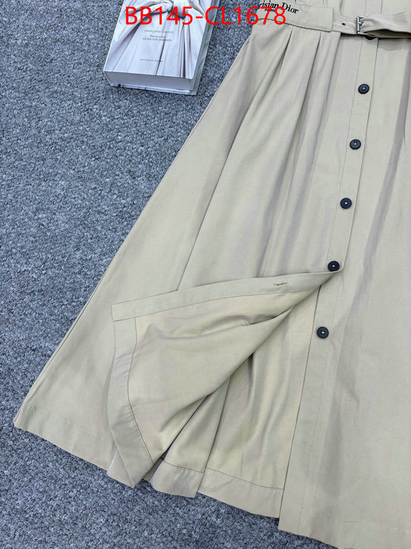 Clothing-Dior mirror copy luxury ID: CL1678 $: 145USD