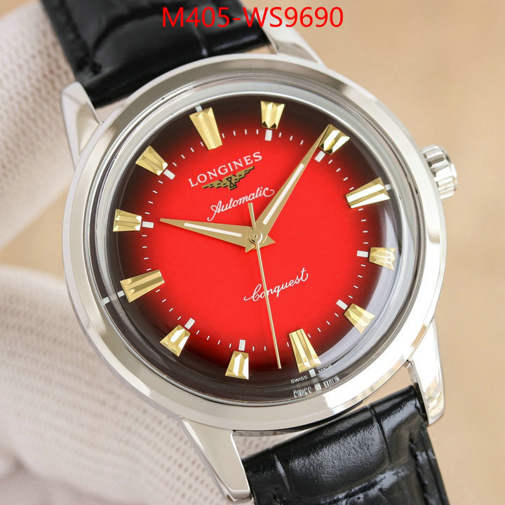 Watch(TOP)-Longines how to find replica shop ID: WS9690 $: 405USD