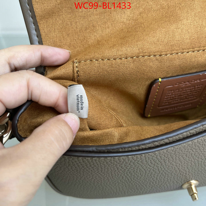 Coach Bags(4A)-Crossbody- high quality replica ID: BL1433 $: 99USD,